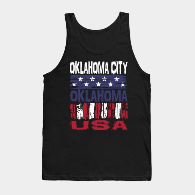 Oklahoma City Oklahoma USA T-Shirt Tank Top by Nerd_art